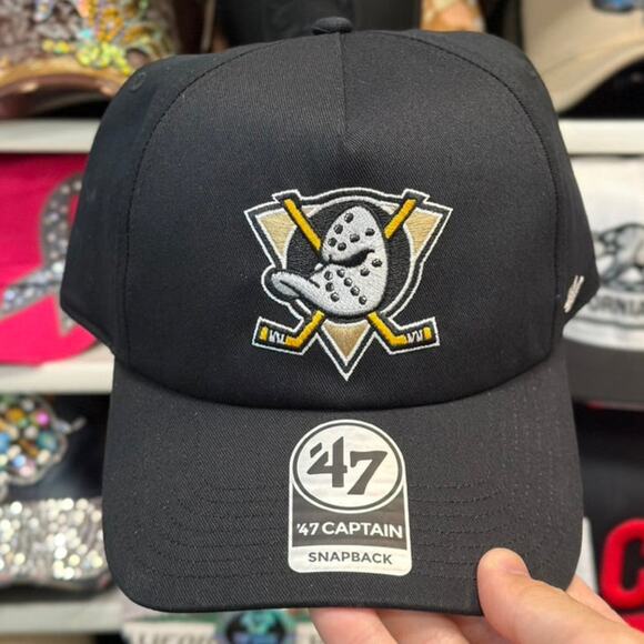 Anaheim Ducks Snapback '47 Brand Black - Picture 1 of 1